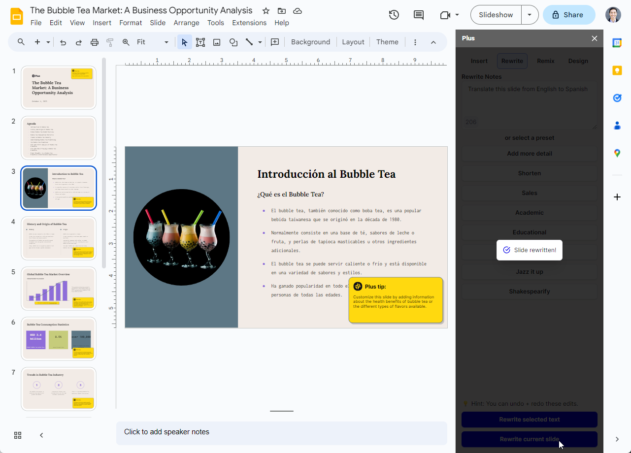 How to Translate Google Slides (Stepbystep guide) Plus